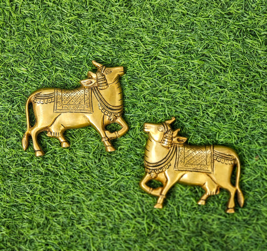 Kamdhenu cow wall hang
