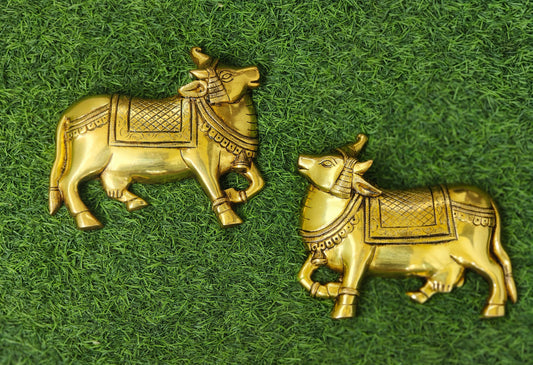 Kamdhenu cow wall hang (big)