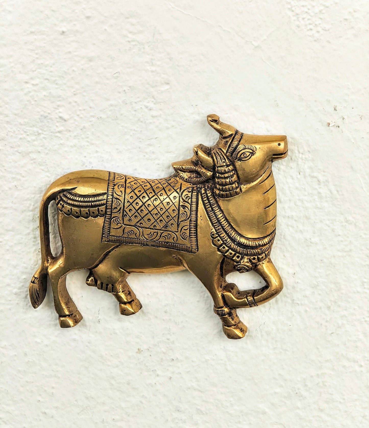Kamdhenu cow wall hang