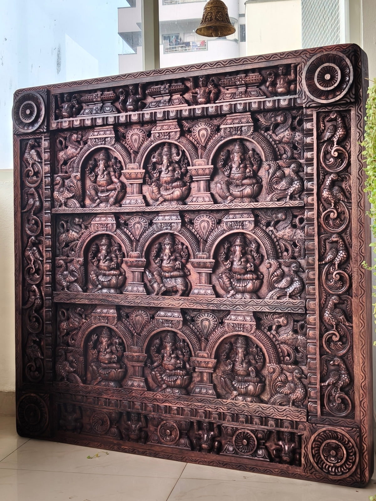 Ganesha panel wall mounted