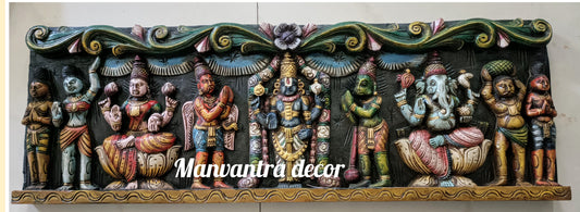 Wooden Balaji panel
