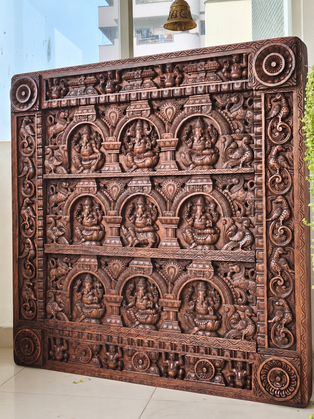 Ganesha panel wall mounted