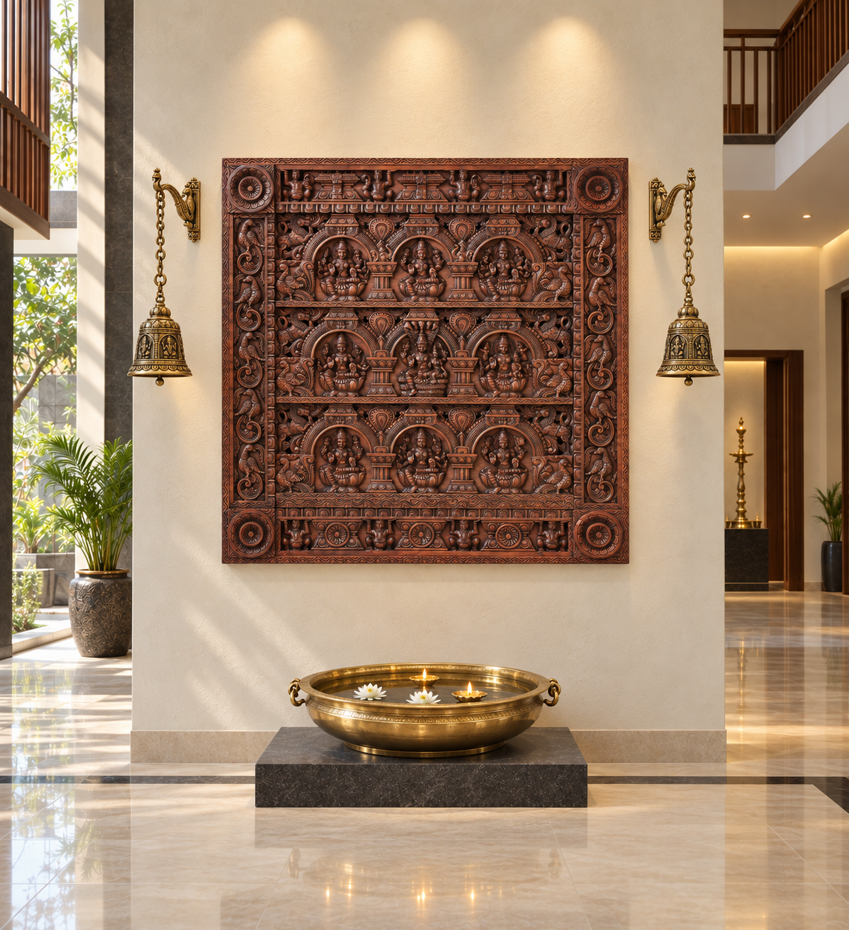 Lakshmi panel wall mounted