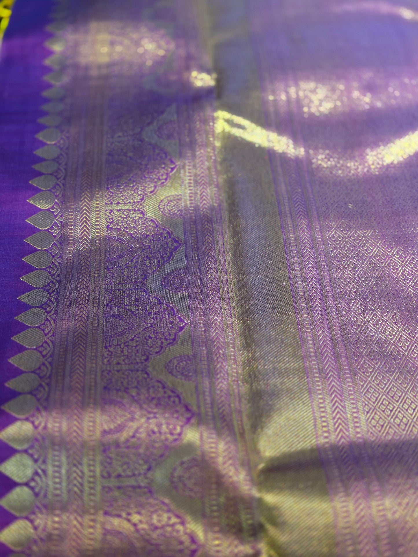 Pure Mulberry silk saree with pure zari