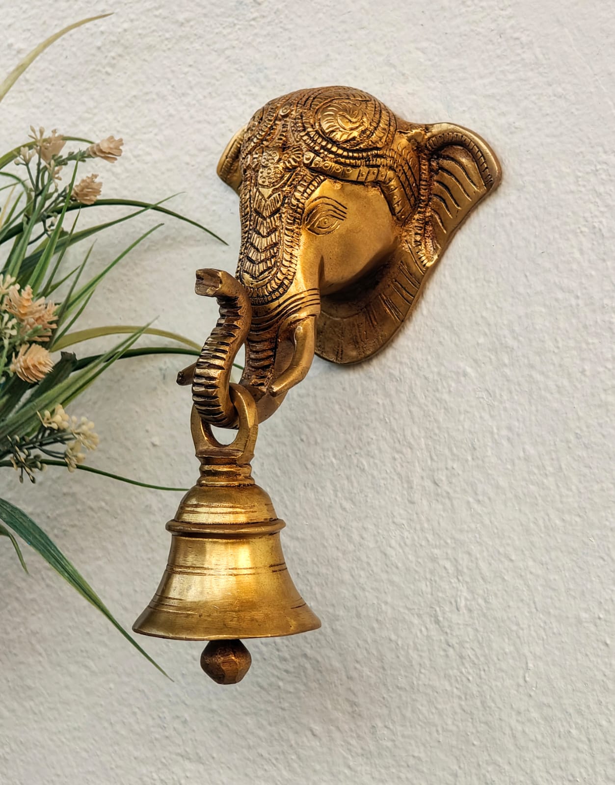 Elephant bell: wall hanging