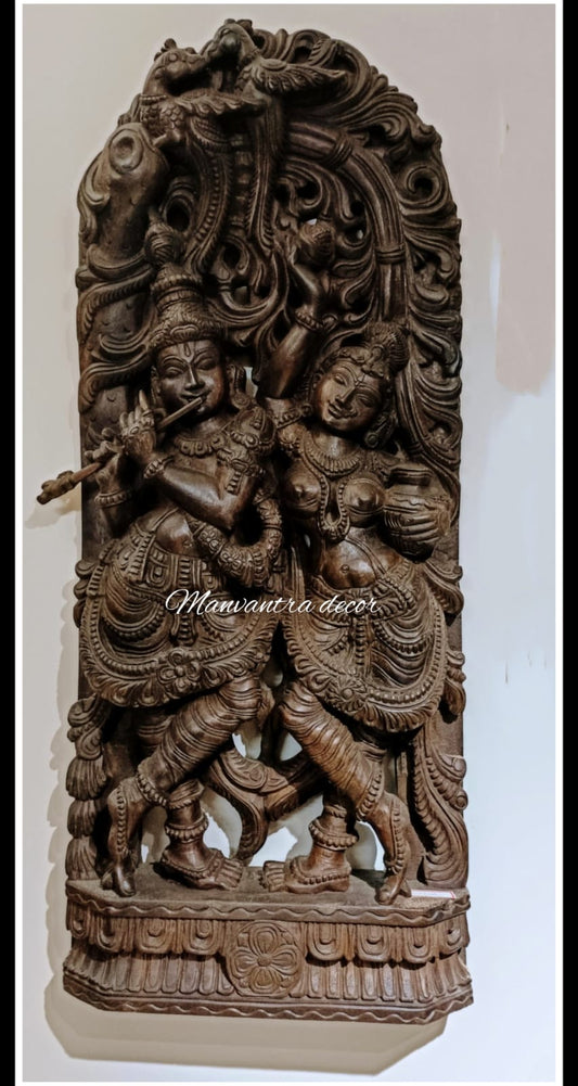 Wall panel Radha Krishna