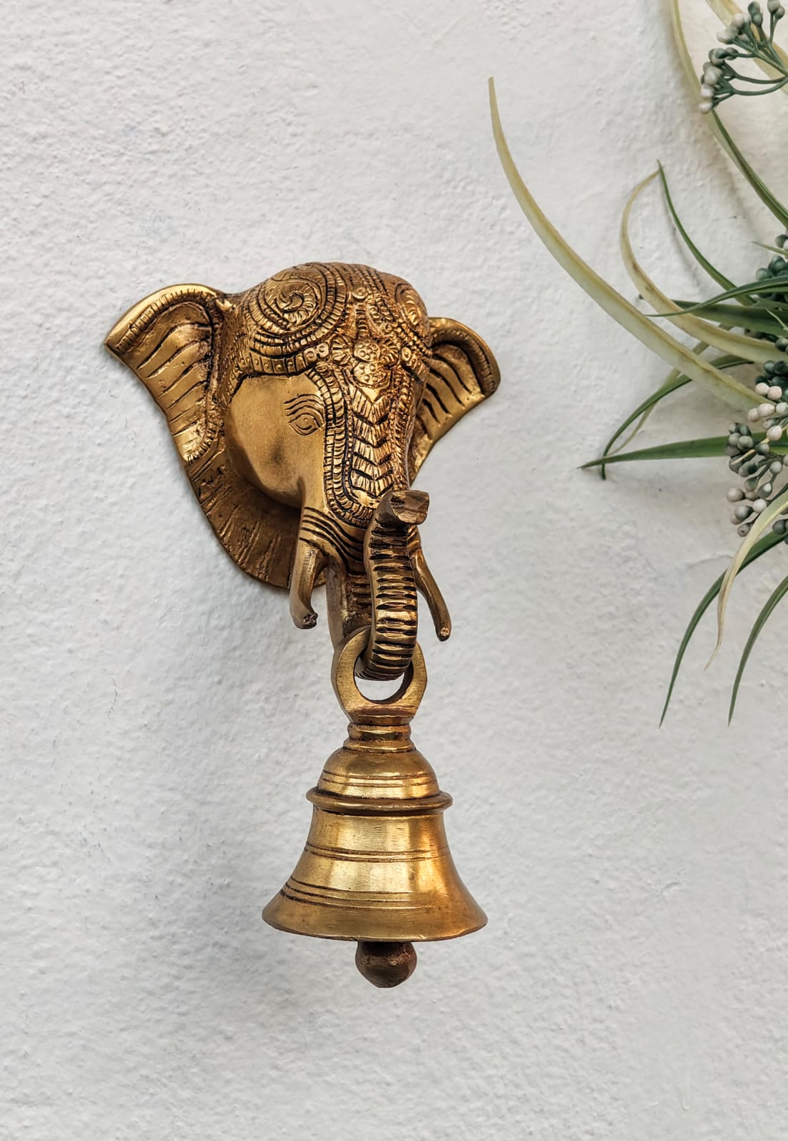 Elephant bell: wall hanging