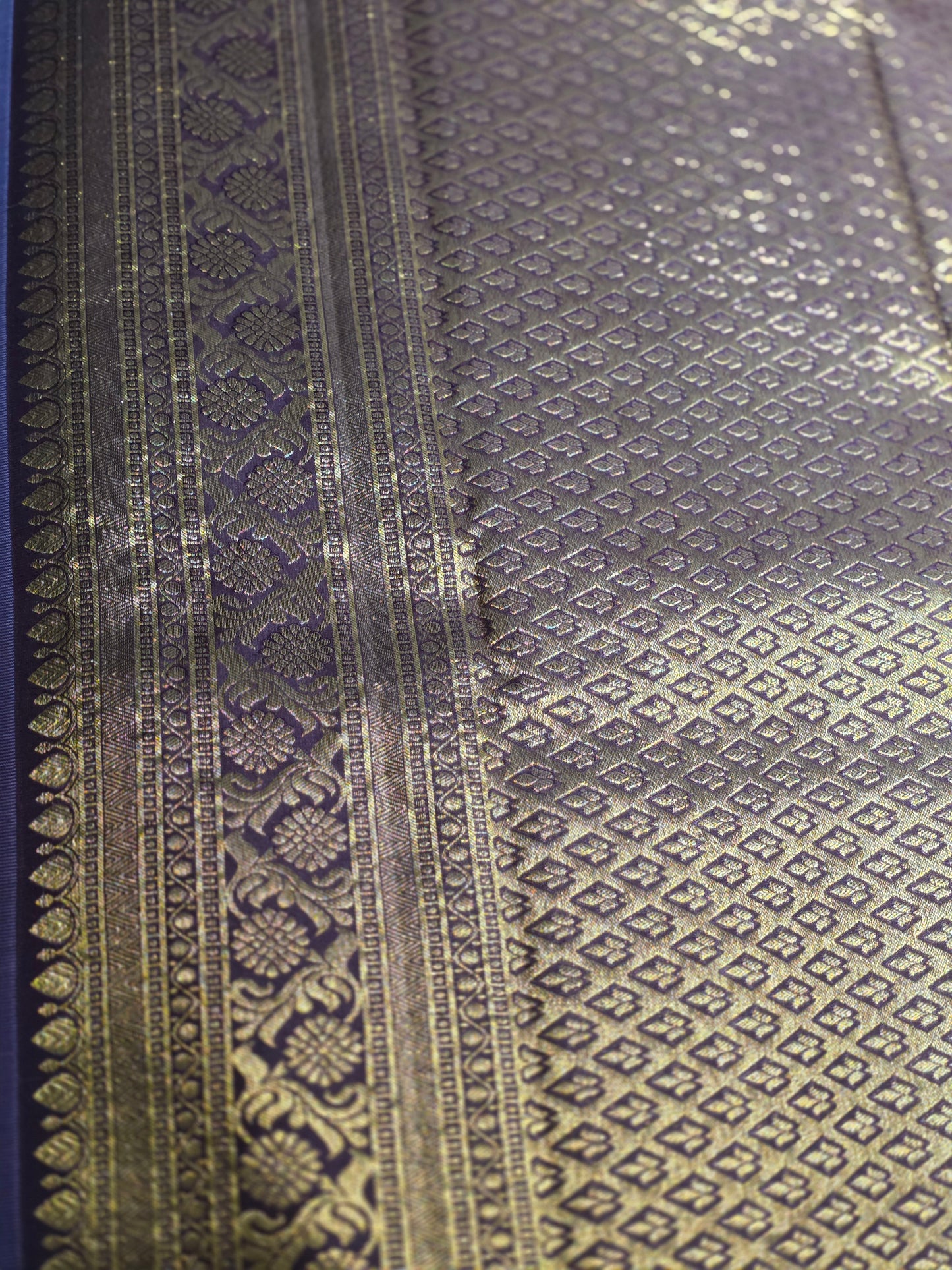 Pure Mulberry silk saree with pure zari