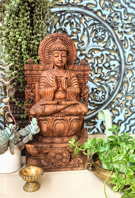 Dharamchakra mudra Buddha idol