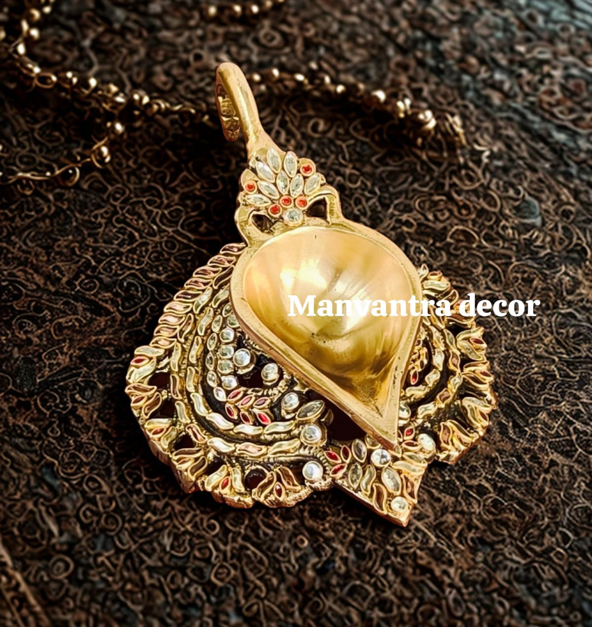 Beautiful shimmering deepam (single)