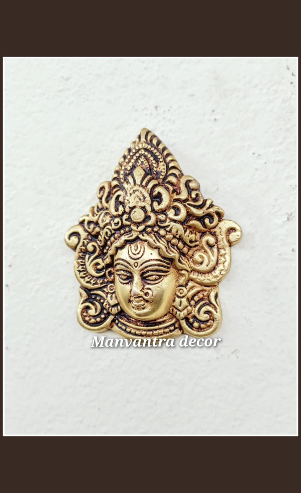 Durga face: wall hanging